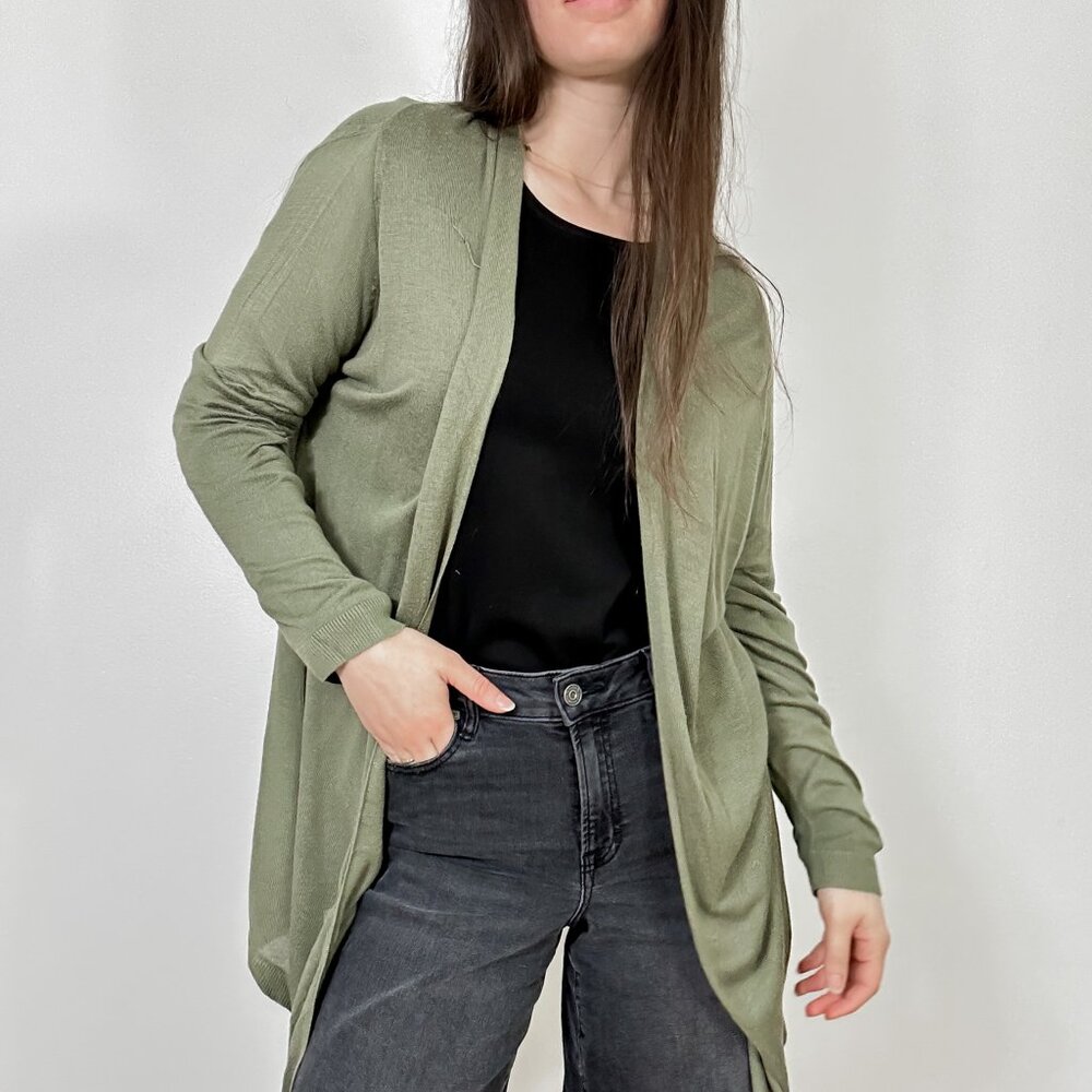 *OVS Green Long Sleeve Cardigan
